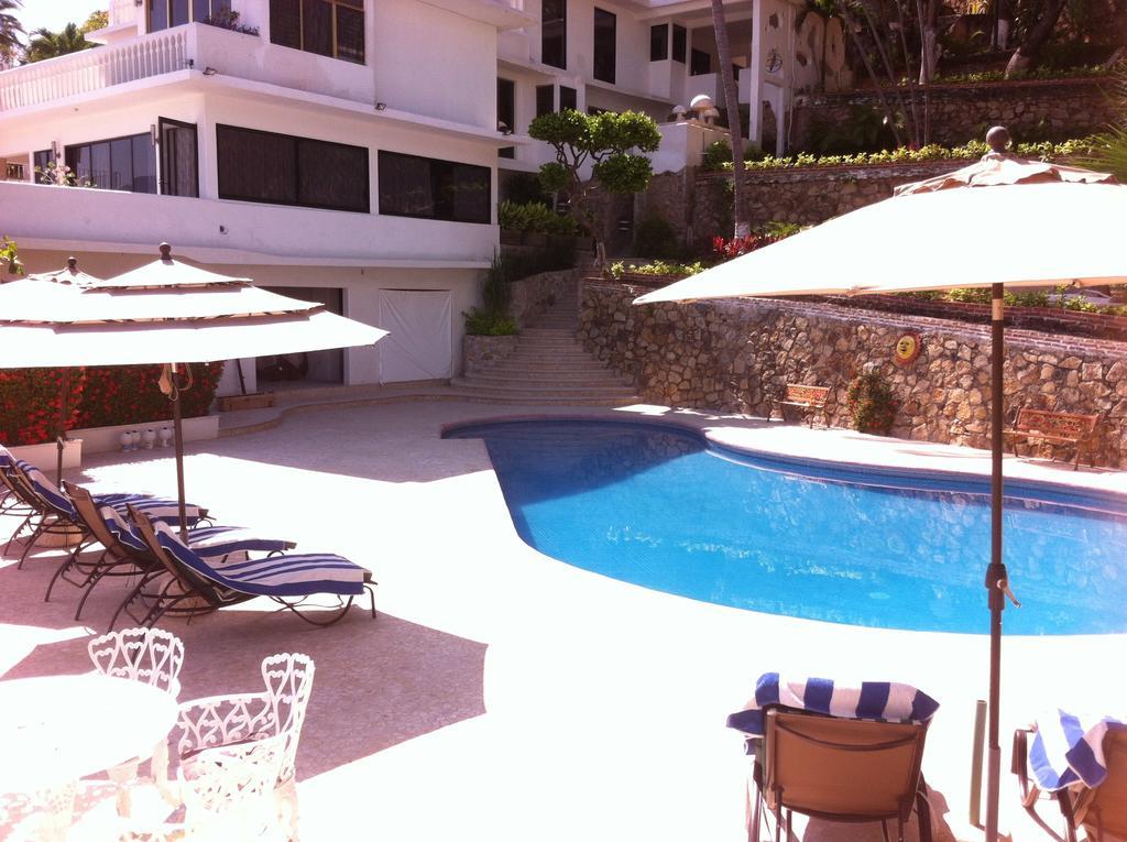 Villa Guitarron Gran Terraza Vista Espectacular 6 Huespedes Piscina Gigante Acapulco Room photo