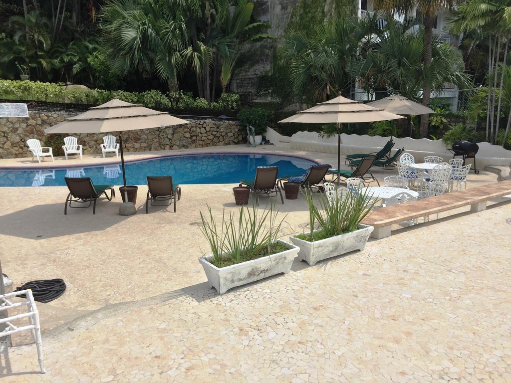 Villa Guitarron Gran Terraza Vista Espectacular 6 Huespedes Piscina Gigante Acapulco Exterior photo